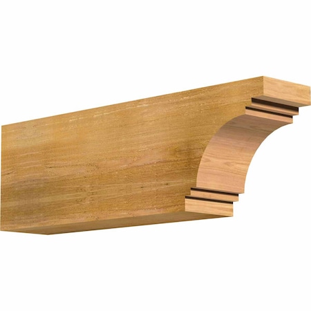 Ekena Millwork Pescadero Rough Sawn Rafter Tail, Western Red Cedar, 6"W x 10"H x 32"L RFT06X10X32PEC00RWR